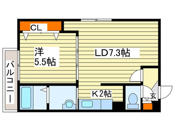 ヴェ－ロ　シャングリ－ラの物件間取画像